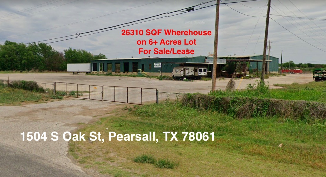 1504 S Oak, Pearsall, TX for sale Primary Photo- Image 1 of 1