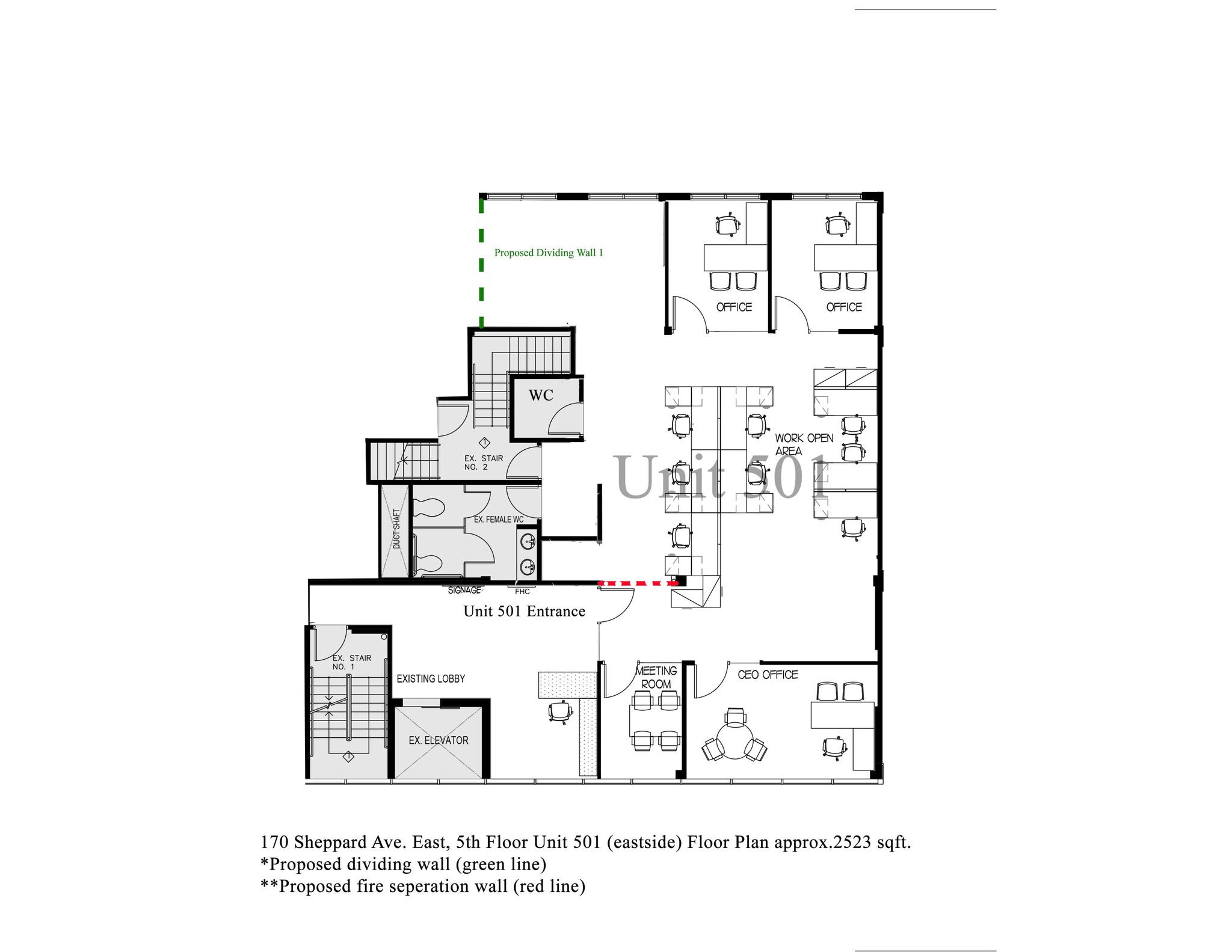 170 Sheppard Ave E, Toronto, ON for lease Site Plan- Image 1 of 6