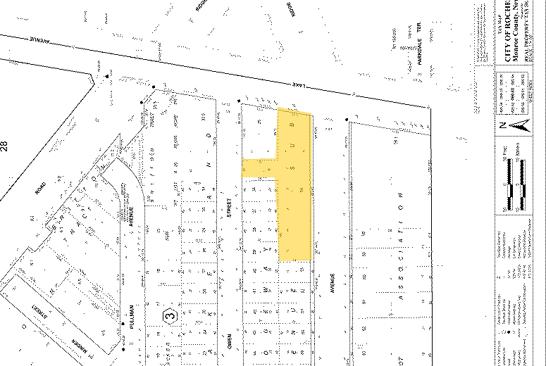 1495 Lake Ave, Rochester, NY for sale - Plat Map - Image 2 of 3