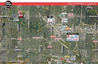 2615 S 177th Plz, Omaha, NE - AERIAL  map view - Image1