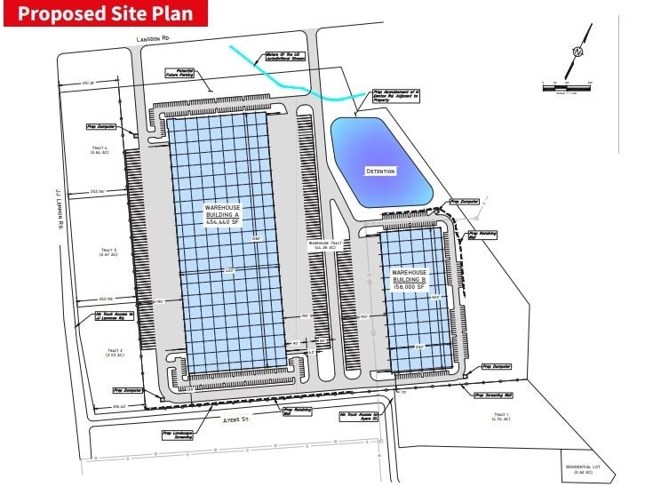 900 N Denton St, Hutchins, TX for lease Site Plan- Image 1 of 1