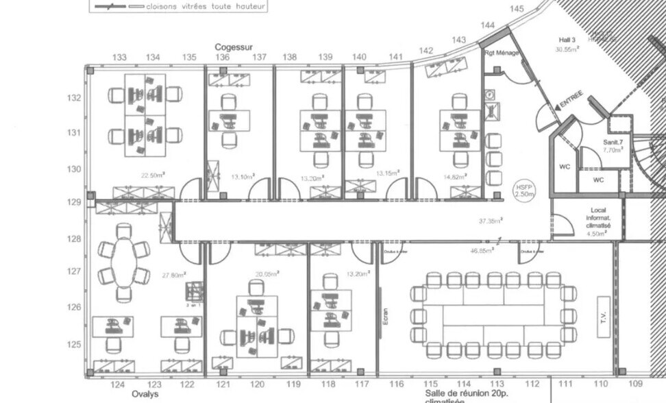 Office in Saclay for sale - Floor Plan - Image 3 of 8