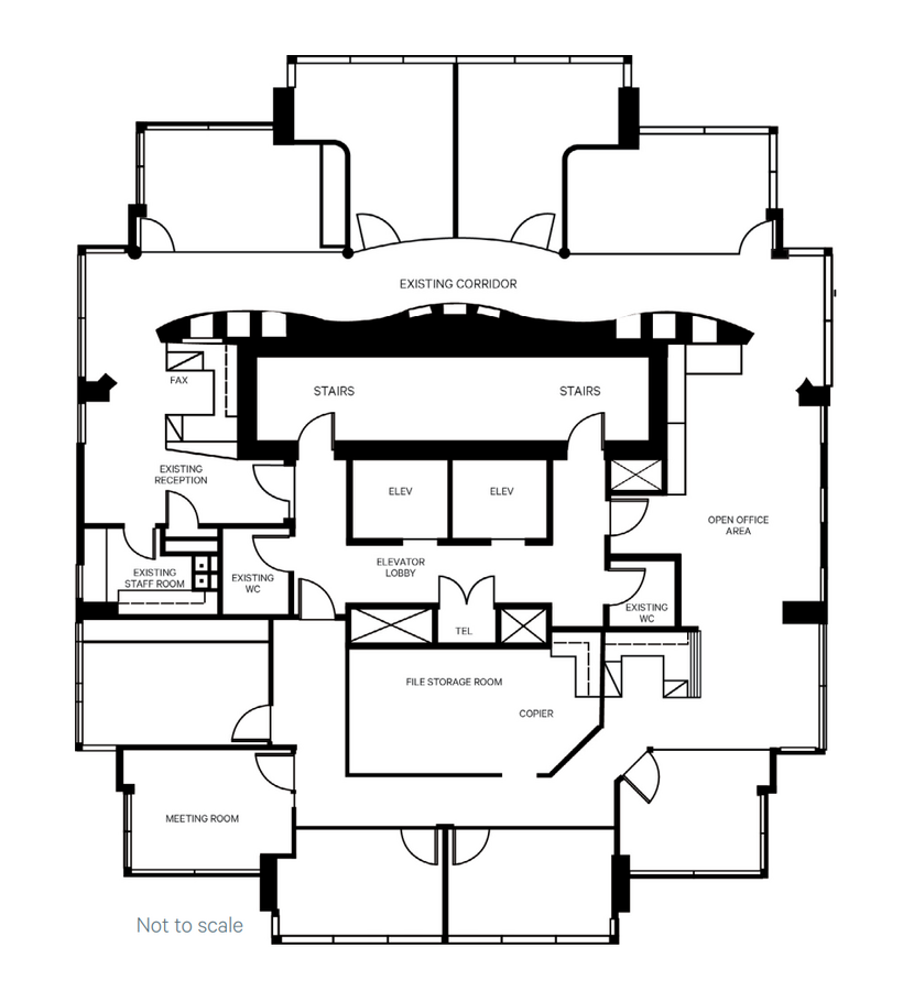 1055 W Broadway, Vancouver, BC V6H 1E2 - Unit 500 -  - Floor Plan - Image 1 of 1