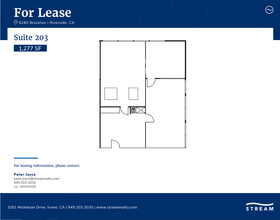 6180 Brockton Ave, Riverside, CA for lease Floor Plan- Image 1 of 1