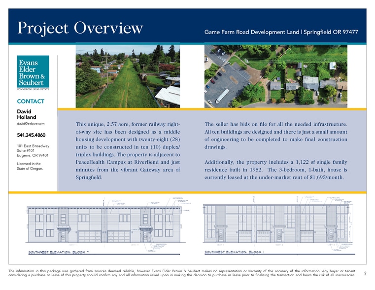 Game Farm Rd Development Land, Springfield, OR for sale - Building Photo - Image 3 of 11