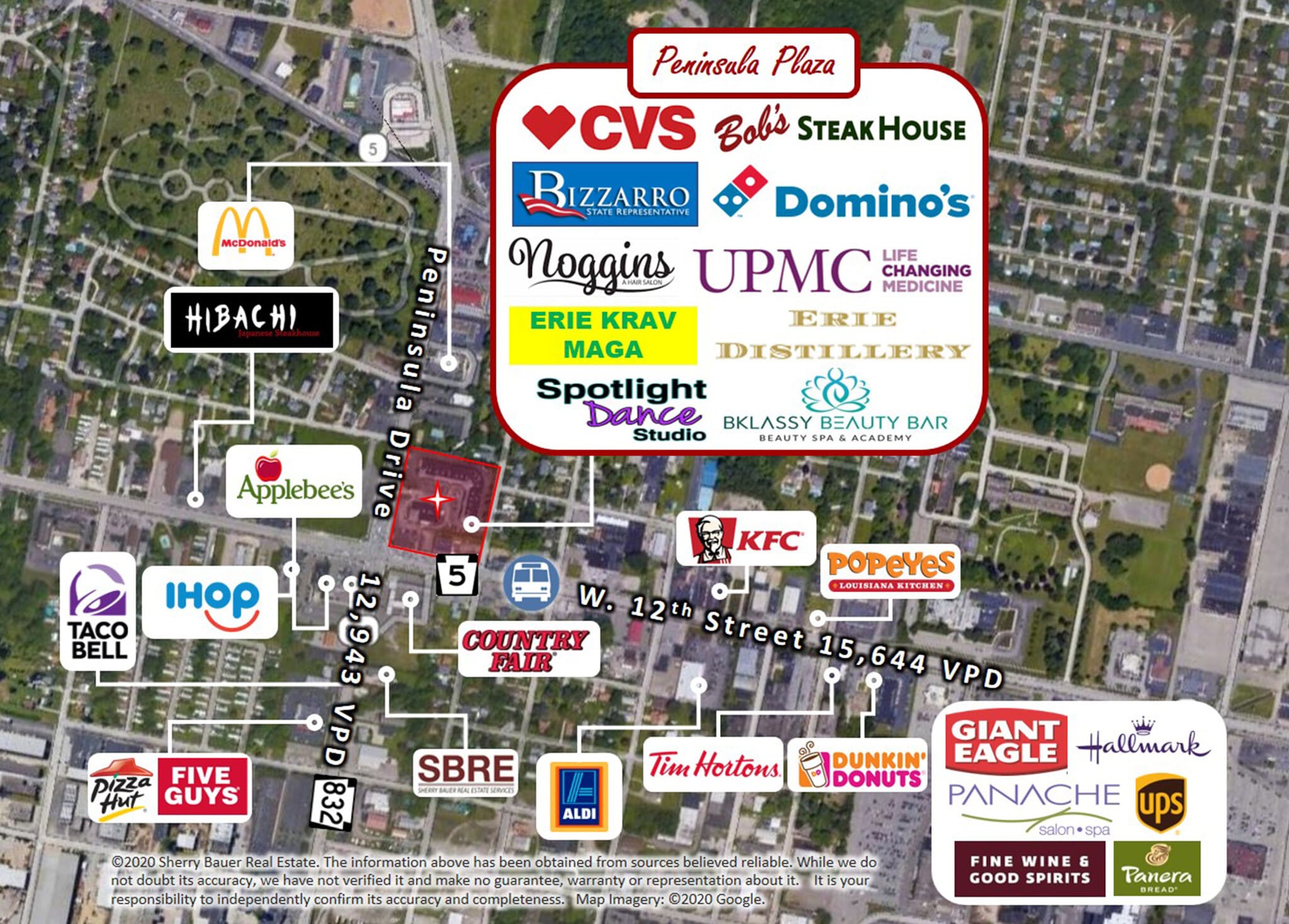 1101 Peninsula Dr, Erie, PA 16505 Retail for Lease