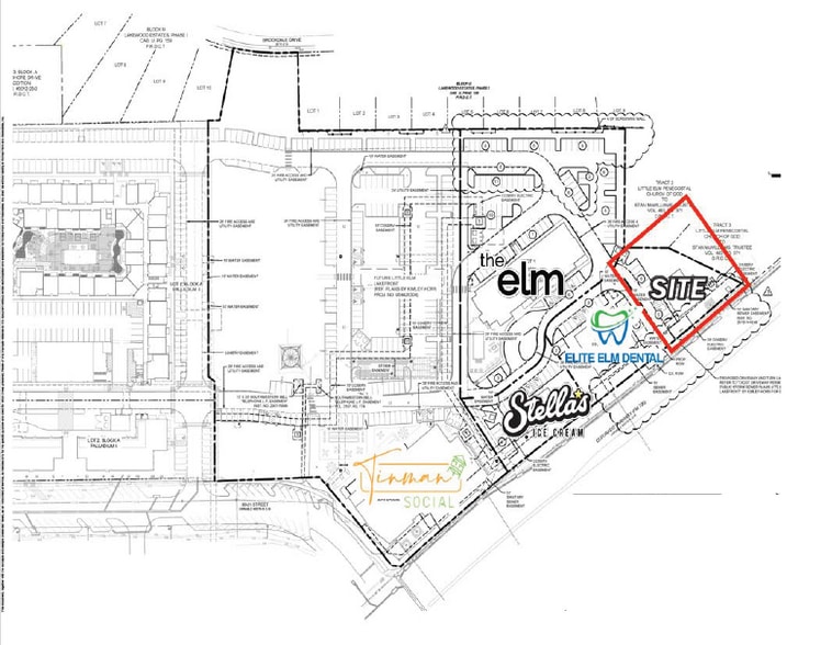 309 E Eldorado Pky, Little Elm, TX for lease - Site Plan - Image 3 of 3