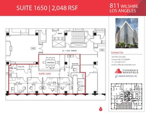 811 Wilshire Blvd, Los Angeles, CA for lease Floor Plan- Image 1 of 1