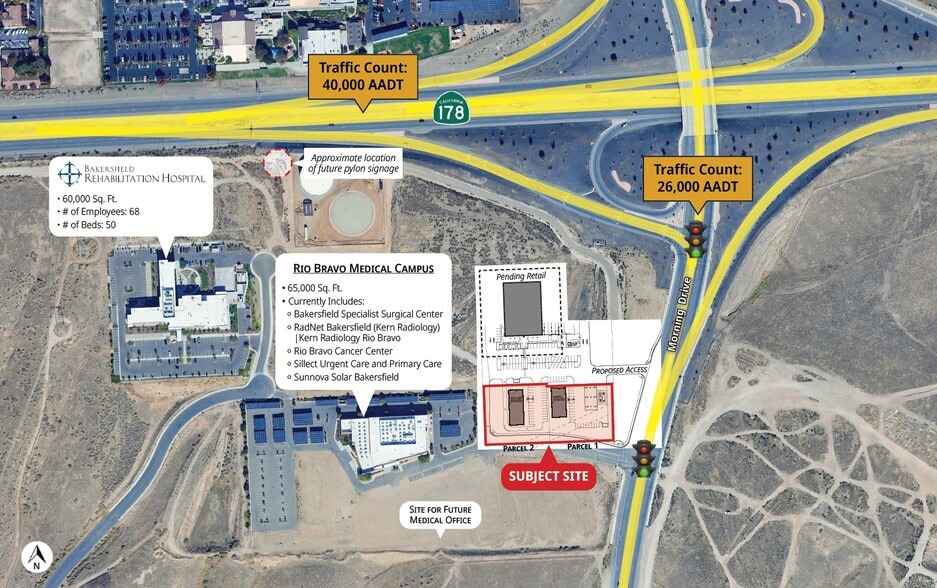 Morning Drive, Bakersfield, CA for sale - Aerial - Image 2 of 3