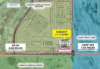 More details for NWC Happy Valley Rd & Dysart Rd, Peoria, AZ - Land for Lease