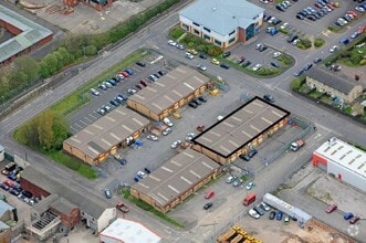 Richmond St, Accrington, LAN - AERIAL map view