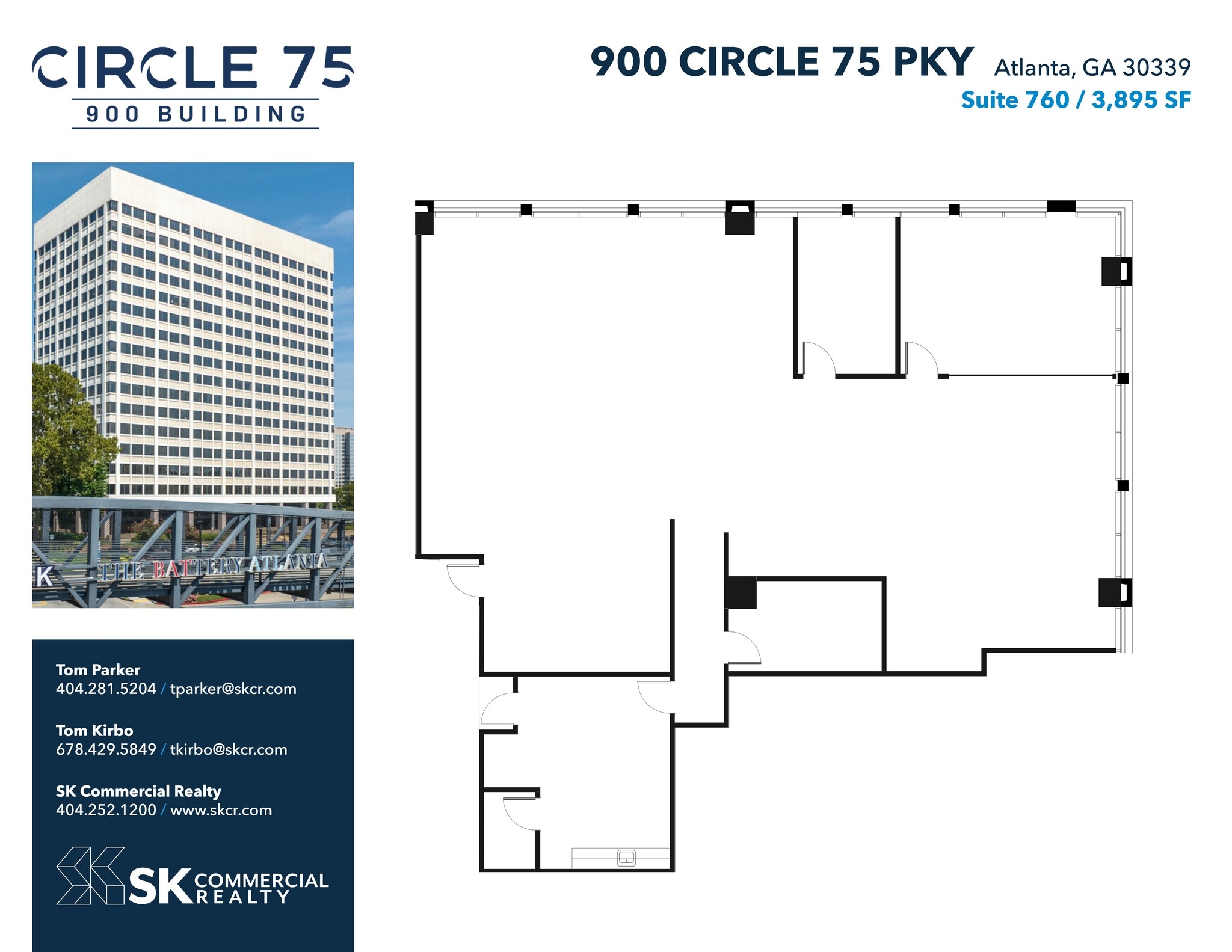 900 Circle 75 Pky SE, Atlanta, GA for lease Site Plan- Image 1 of 1