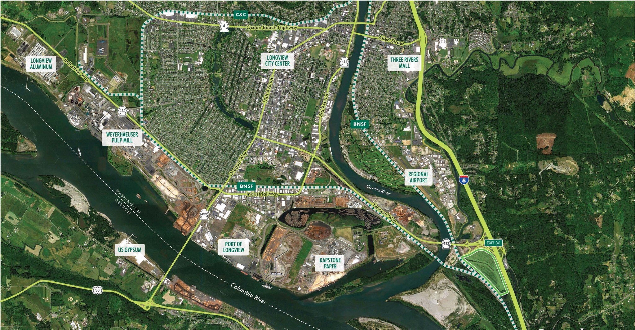 I5 SR 432, Kelso, WA 98626 Land Property for Sale