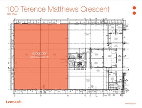 100 Terence Matthews Cres, Ottawa, ON for lease Floor Plan- Image 1 of 1