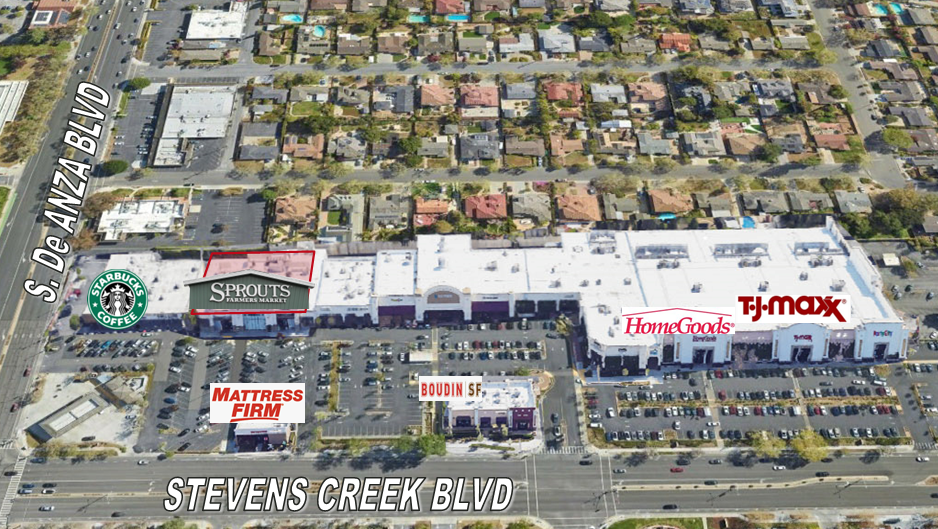 20510-20830 Stevens Creek Blvd, Cupertino, CA for lease - Aerial - Image 1 of 7