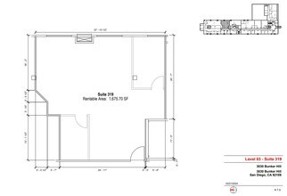 3030 Bunker Hill St, San Diego, CA for lease Floor Plan- Image 1 of 1