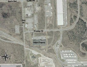 2735 Brundage Rd, Baldwinsville, NY - AERIAL map view