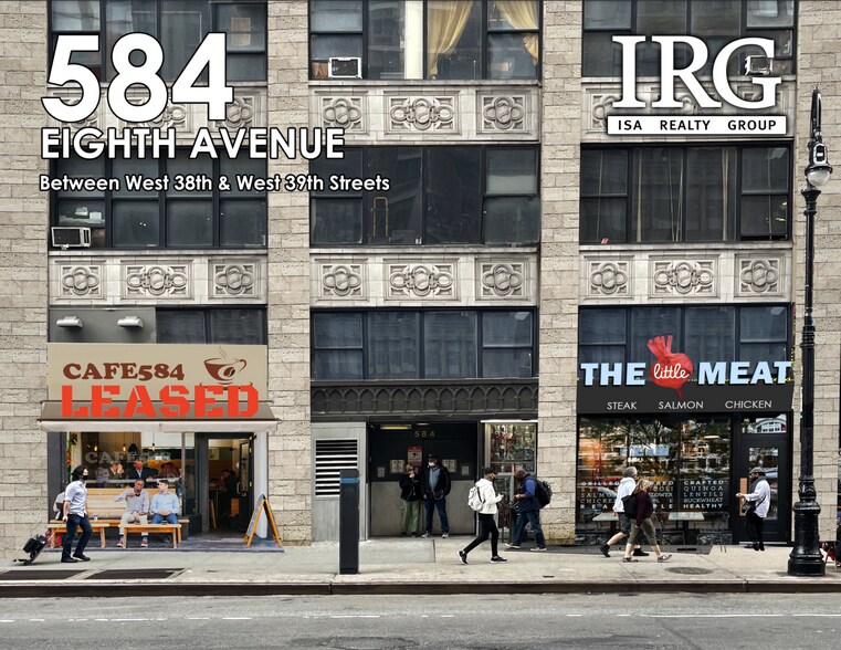 584 Eighth Ave, New York, NY for sale - Building Photo - Image 1 of 1