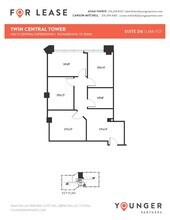 1401 N Central Expy, Richardson, TX for lease Floor Plan- Image 1 of 1