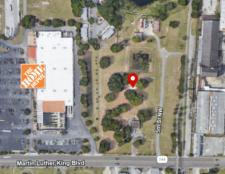 511 Martin Luther King Blvd NW, Winter Haven, FL for lease - Aerial - Image 2 of 6