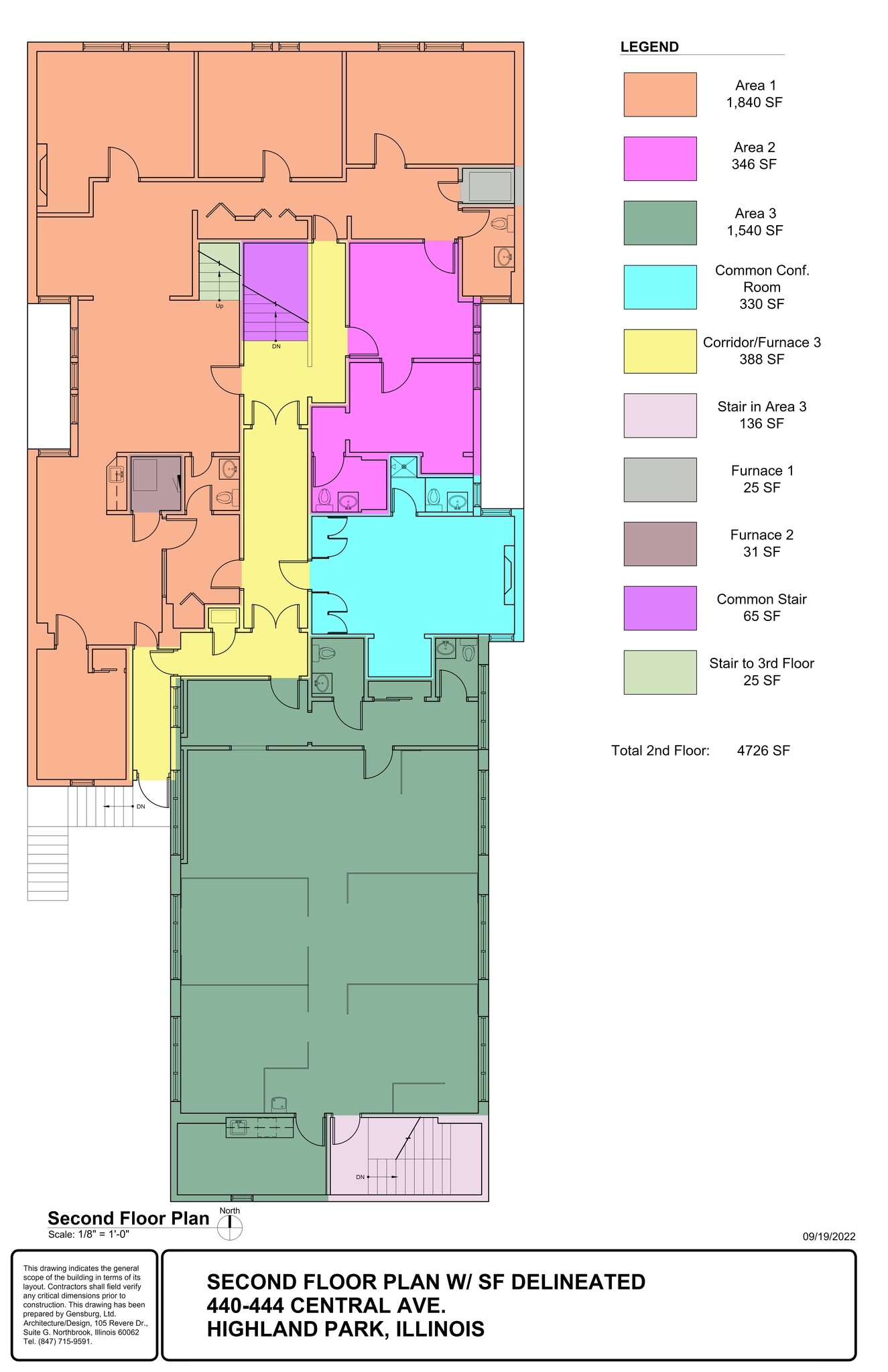 440 Central Ave, Highland Park, IL for lease Site Plan- Image 1 of 22