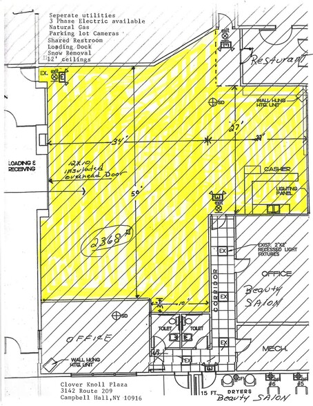 3142 NY-207, Campbell Hall, NY for lease - Site Plan - Image 1 of 1