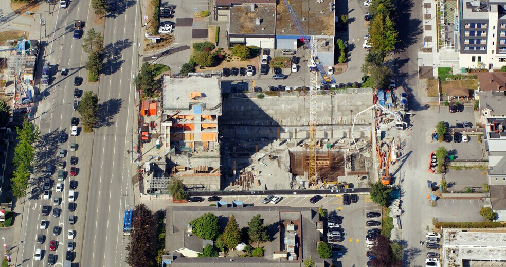 9656 King George Blvd, Surrey, BC for lease - Aerial - Image 2 of 2