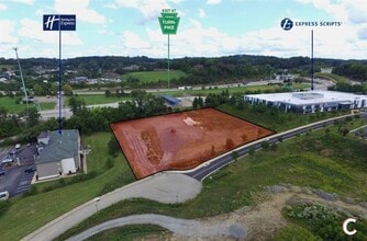 Ronda Ct, North Huntingdon, PA - AERIAL  map view