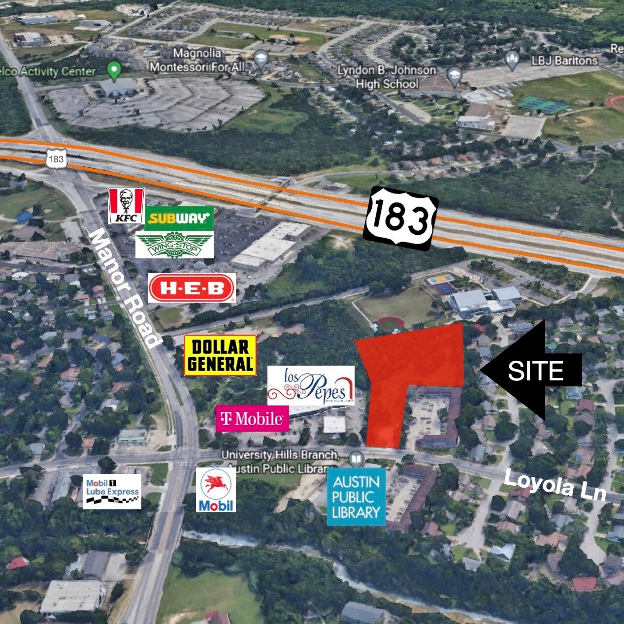 4720 Loyola Ln, Austin, TX 78723 2.85 Ac Townhome Site