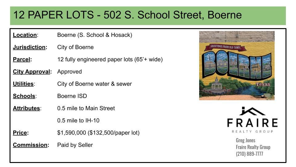 502 S School St, Boerne, TX for sale - Building Photo - Image 2 of 5