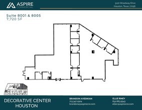 5120 Woodway Dr, Houston, TX for lease Floor Plan- Image 1 of 1