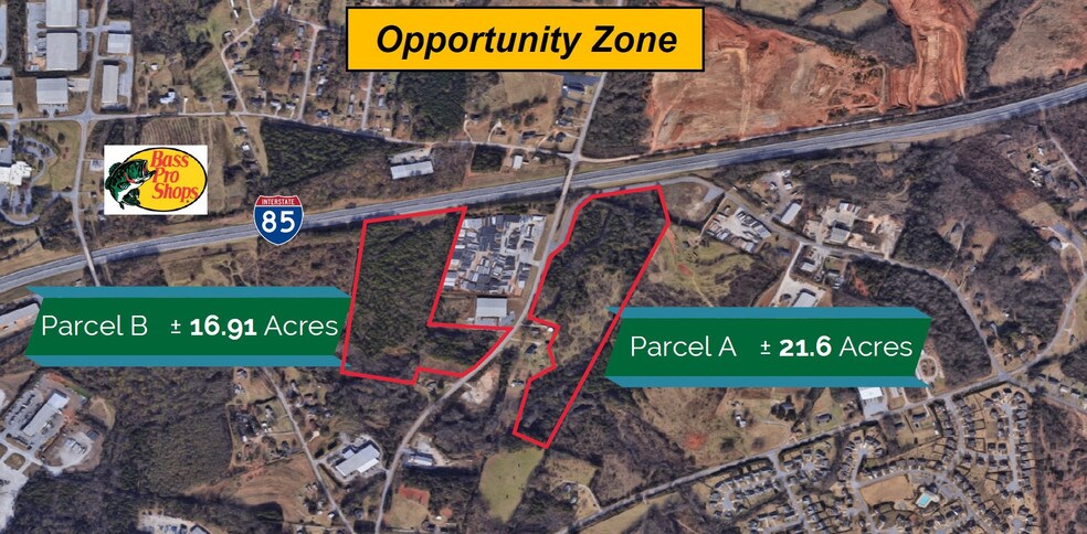 S Danzler & Victor Hill Rd, Duncan, SC for sale - Primary Photo - Image 1 of 1