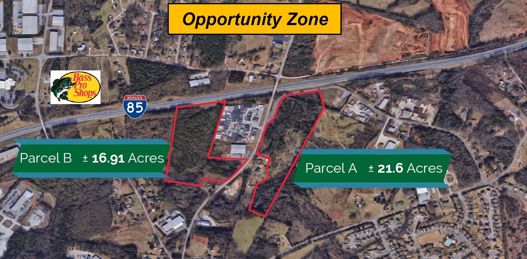 S Danzler & Victor Hill Rd, Duncan, SC for sale Primary Photo- Image 1 of 1