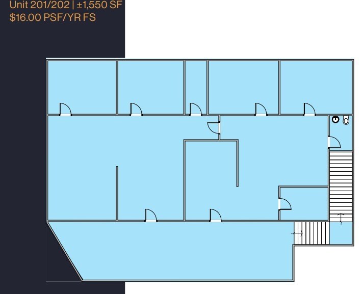 4520 N 12th St, Phoenix, AZ for lease Floor Plan- Image 1 of 1