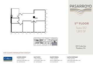 225 S Lake Ave, Pasadena, CA for lease Floor Plan- Image 1 of 1