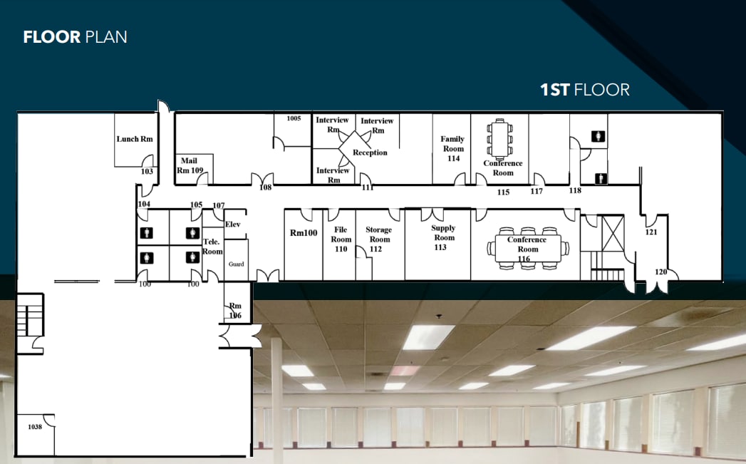 1373 Center Court Dr, Covina, CA for lease Floor Plan- Image 1 of 2