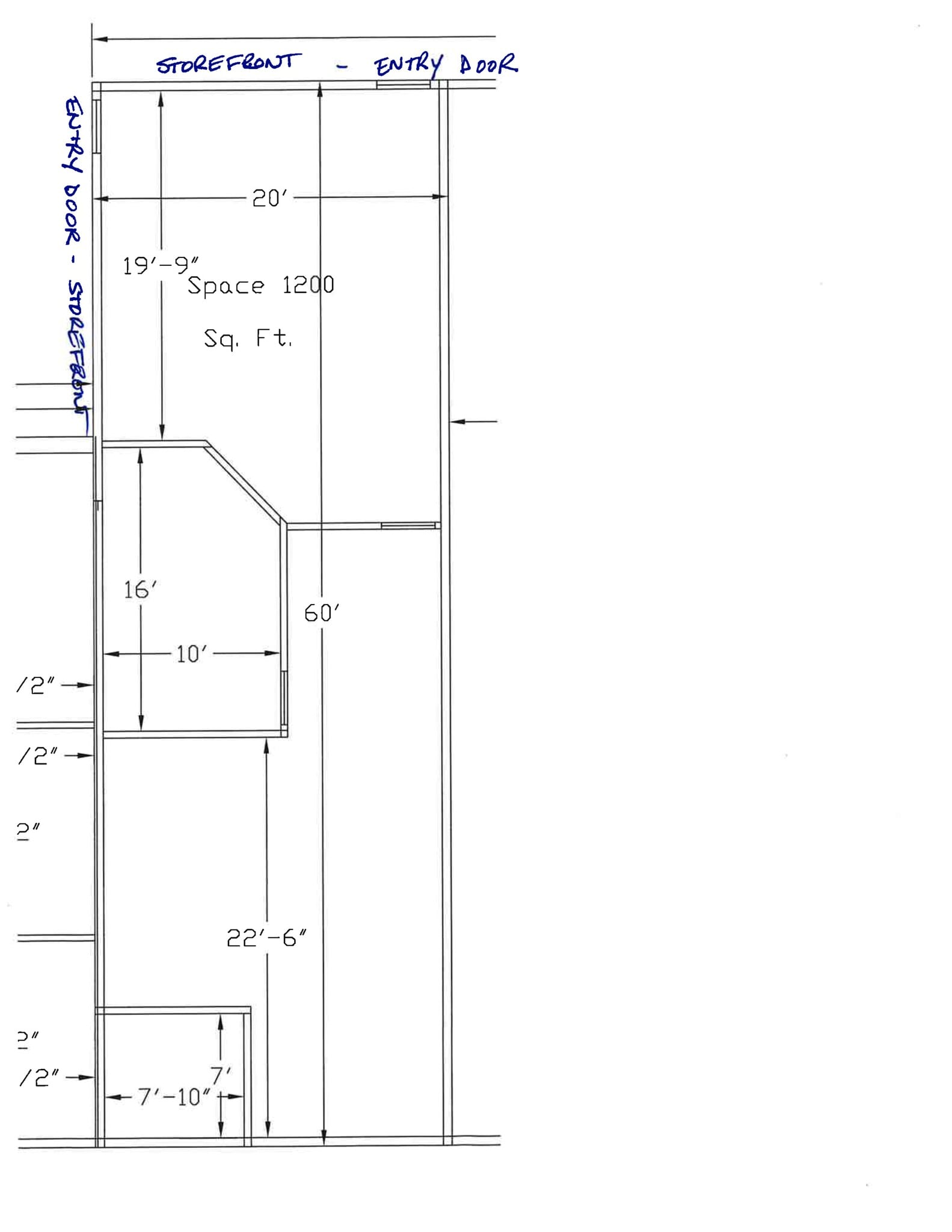 9527-9529 Folsom Blvd, Sacramento, CA for lease Site Plan- Image 1 of 1