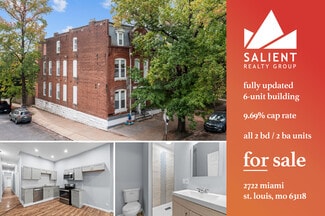 More details for 2722 Miami St, Saint Louis, MO - Multifamily for Sale