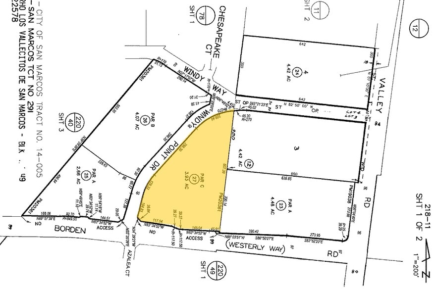777 Windy Point Dr, San Marcos, CA for sale - Plat Map - Image 2 of 3