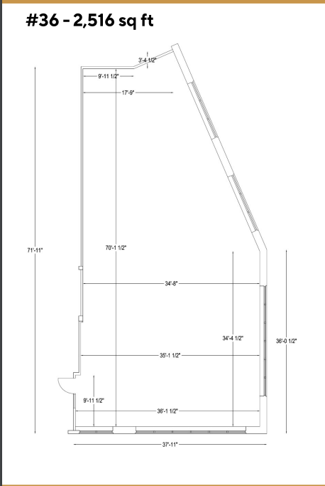 620 Davenport Rd, Waterloo, ON for lease Floor Plan- Image 1 of 1