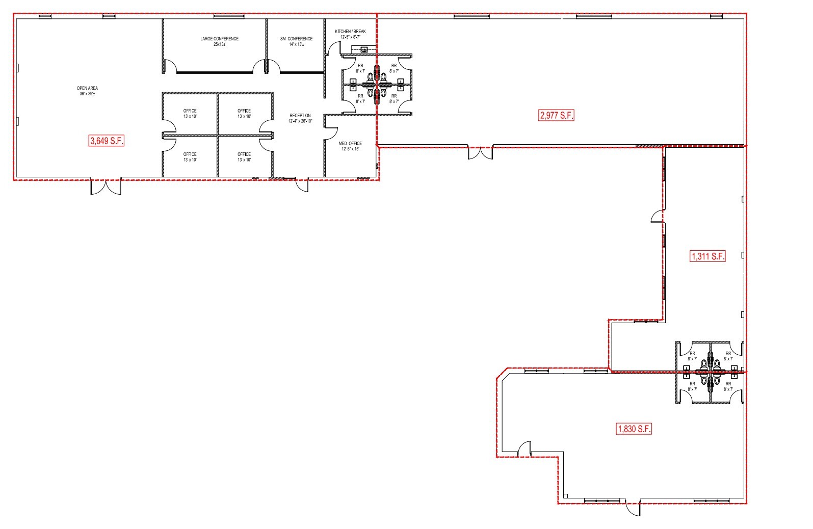 135-137 Pittsburg St, Dallas, TX for lease Floor Plan- Image 1 of 1