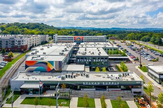 4101 Charlotte Ave, Nashville, TN - AERIAL  map view - Image1