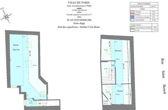 14 Rue Saint-Benoît, Paris for lease Floor Plan- Image 2 of 2