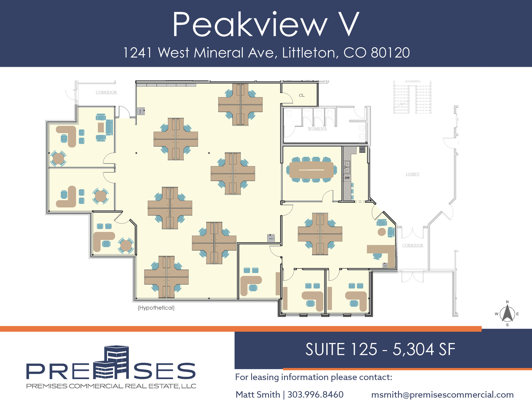 1241 W Mineral Ave, Littleton, CO for lease Floor Plan- Image 1 of 2