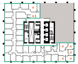 715 5 Av SW, Calgary, AB for lease Floor Plan- Image 1 of 1