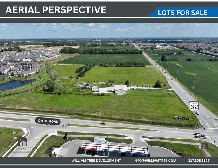 SR 32, Westfield, IN for sale - Aerial - Image 3 of 3