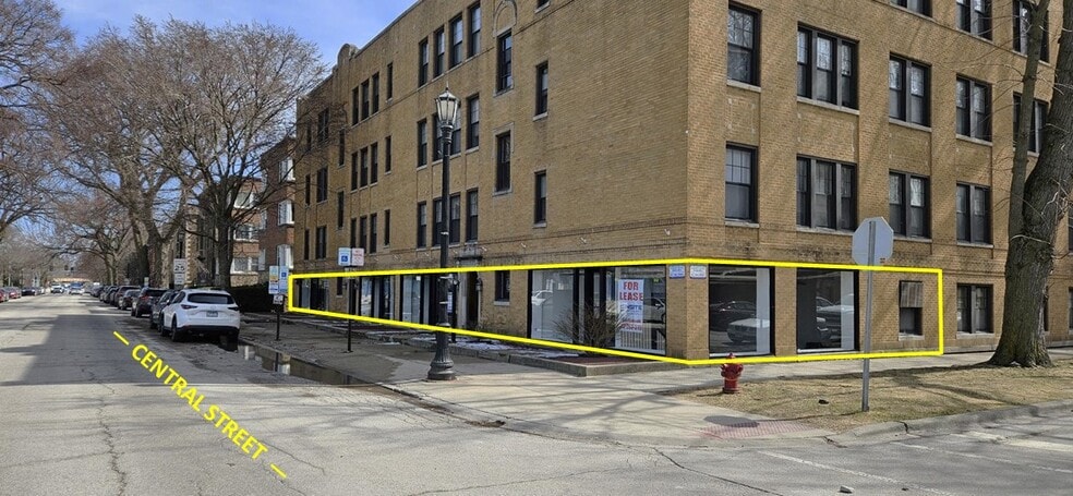 1416-1422 Central St, Evanston, IL for lease - Building Photo - Image 1 of 3