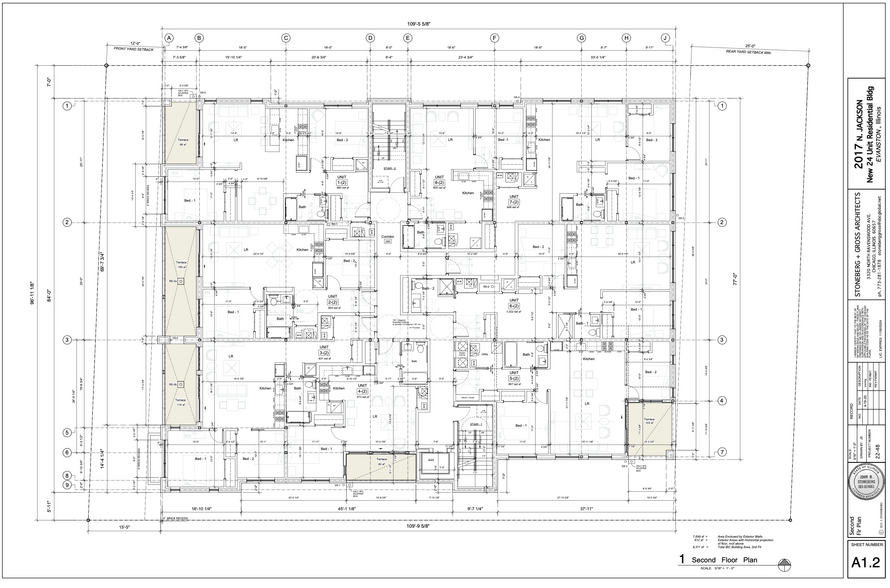 2017 Jackson Ave, Evanston, IL for sale - Floor Plan - Image 2 of 3