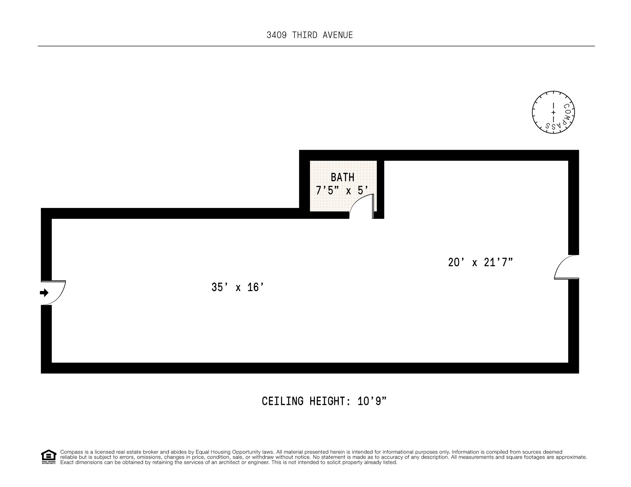 3409 3rd Ave, Bronx, NY for sale Floor Plan- Image 1 of 1