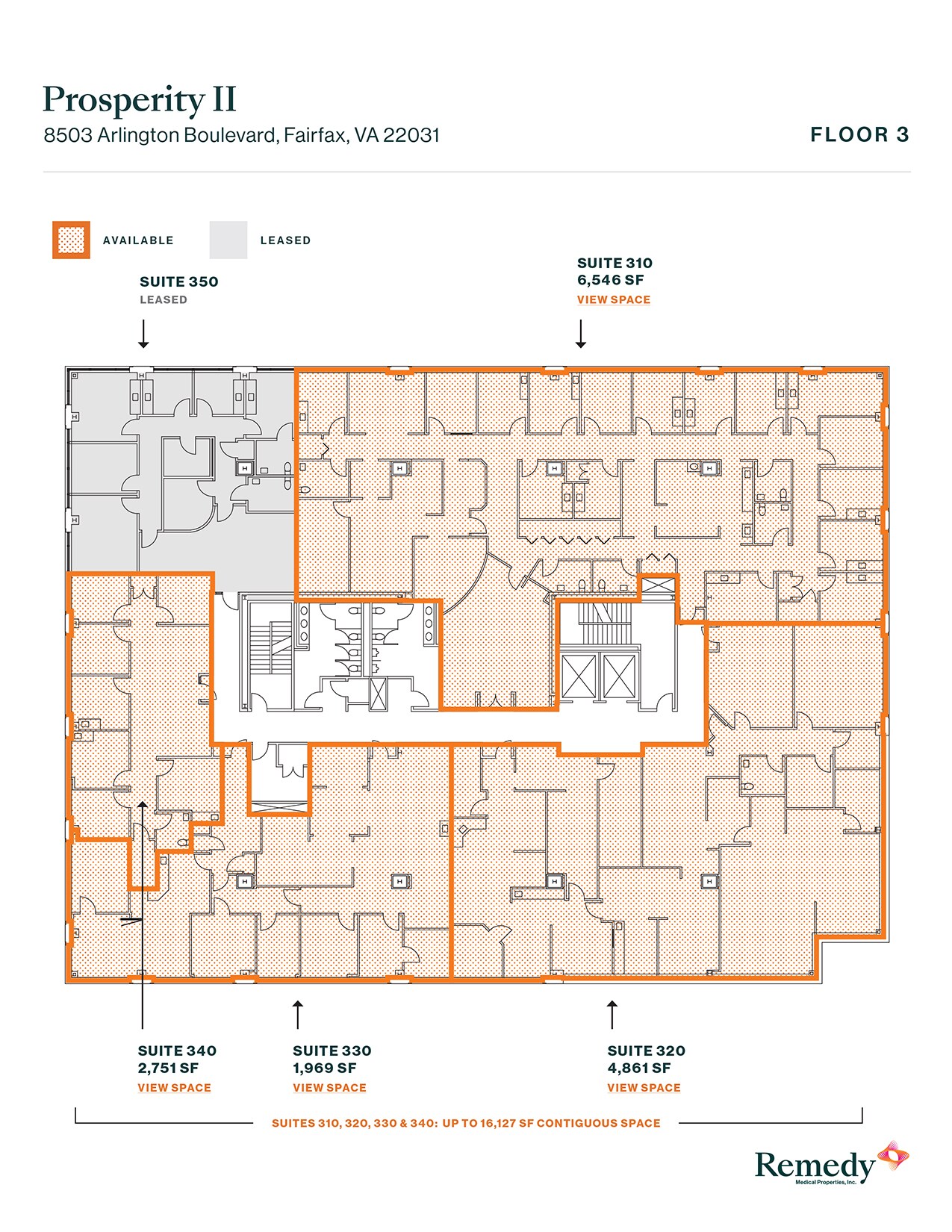 8501 Arlington Blvd, Merrifield, VA for lease Floor Plan- Image 1 of 1